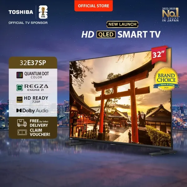 Toshiba TV 32" QLED HD Smart TV